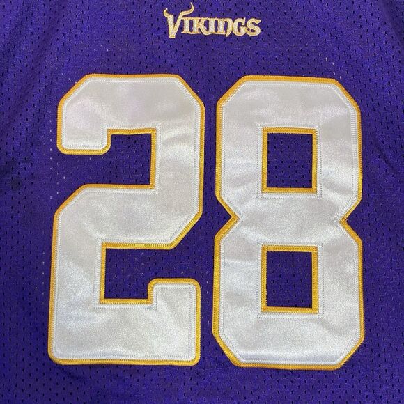 Adrian Peterson #28 Minnesota Vikings NFL Reebok On Field Jersey Adult S/Youth L - Picture 2 of 9